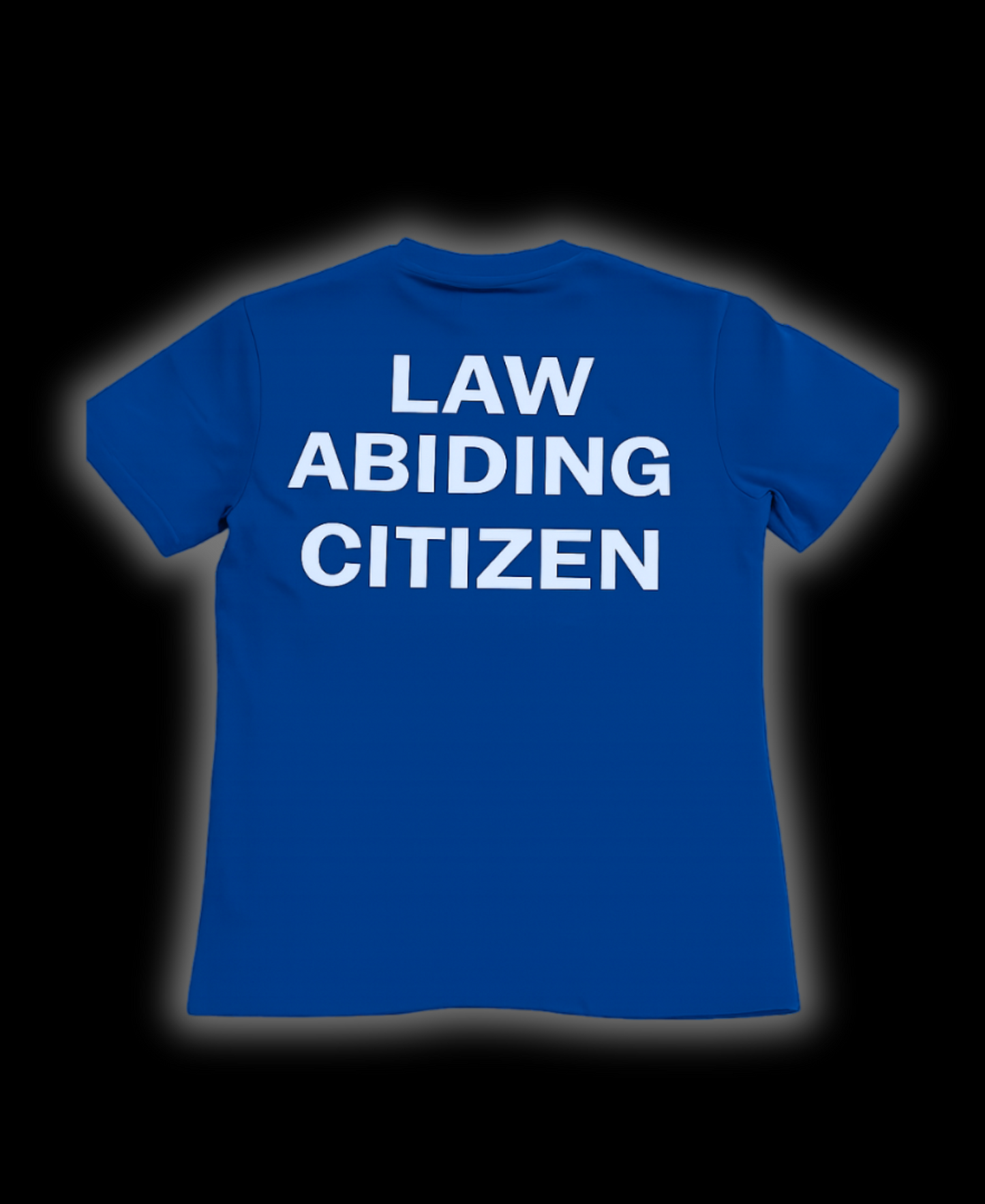 BLUE " Law abiding citizen " tee